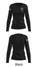 John F Kennedy High School Basketball 19471458 Women's Long Sleeve V-neck Shirt - 13