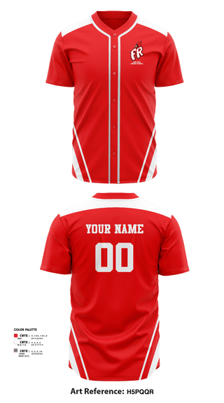Full Button Baseball Jersey, Front Royal Cardinals Baseball, Baseball, Teamtime, Team time, sublimation, custom sports apparel, team uniforms, spirit wear, spiritwear, sports uniforms, custom shirts, team store, custom team store, fundraiser sports, apparel fundraiser