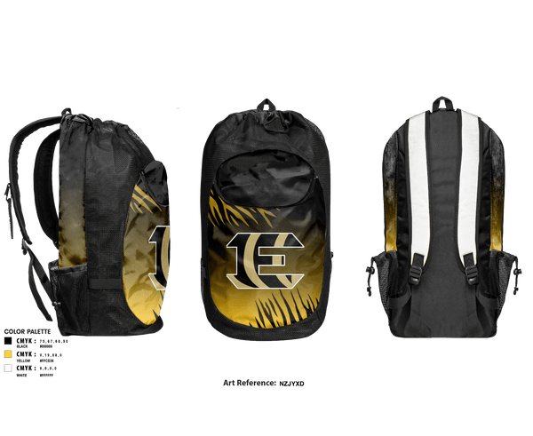 Gear Bag, Ethel High School, Spirit Store, Teamtime, Team time, sublimation, custom sports apparel, team uniforms, spirit wear, spiritwear, sports uniforms, custom shirts, team store, custom team store, fundraiser sports, apparel fundraiser