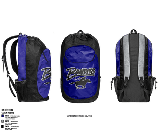Gear Bag, Bandits, Spirit Store, Teamtime, Team time, sublimation, custom sports apparel, team uniforms, spirit wear, spiritwear, sports uniforms, custom shirts, team store, custom team store, fundraiser sports, apparel fundraiser