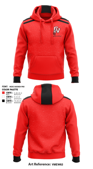 Hoodie, Big Reds, Track & Field, Teamtime, Team time, sublimation, custom sports apparel, team uniforms, spirit wear, spiritwear, sports uniforms, custom shirts, team store, custom team store, fundraiser sports, apparel fundraiser