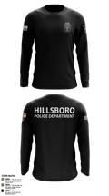 Hillsboro Police Department 31441057 Long Sleeve Performance Shirt - 8