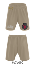 1-145th Armor 33702857 Athletic Shorts With Pockets - 25