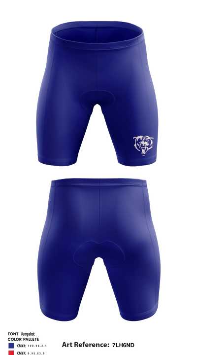 West Beaumont Bruins Intermediate Football League 58498258 Men's Compression Shorts - 1