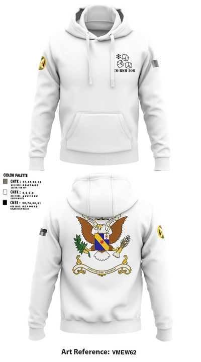 1-155th Dixie Thunder 83572891 Hoodie - 5