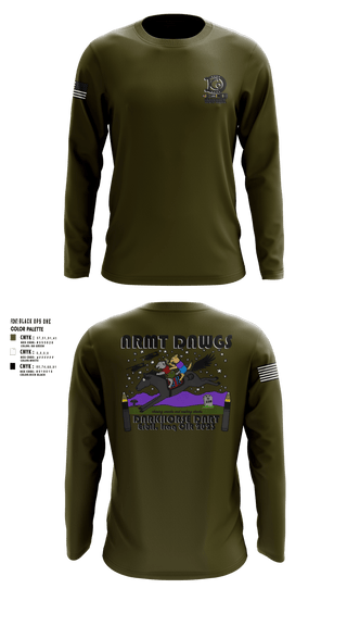 Long Sleeve Performance Shirt, , Army, Teamtime, Team time, sublimation, custom sports apparel, team uniforms, spirit wear, spiritwear, sports uniforms, custom shirts, team store, custom team store, fundraiser sports, apparel fundraiser