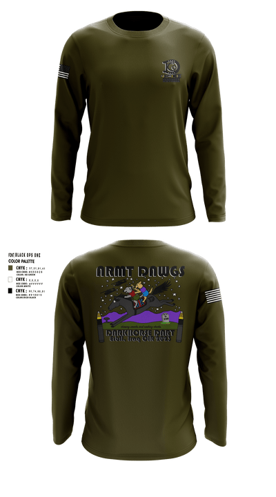 ARMT 4-4 AB 48571947 Long Sleeve Performance Shirt - 54