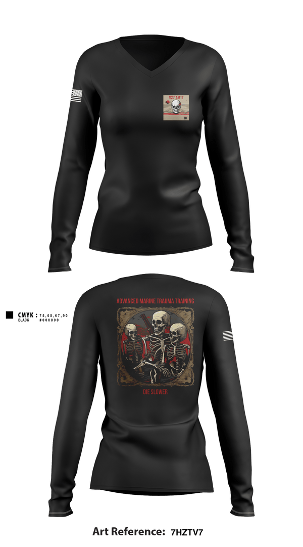 Women's Long Sleeve Vneck Shirt, Easy Company, , Teamtime, Team time, sublimation, custom sports apparel, team uniforms, spirit wear, spiritwear, sports uniforms, custom shirts, team store, custom team store, fundraiser sports, apparel fundraiser