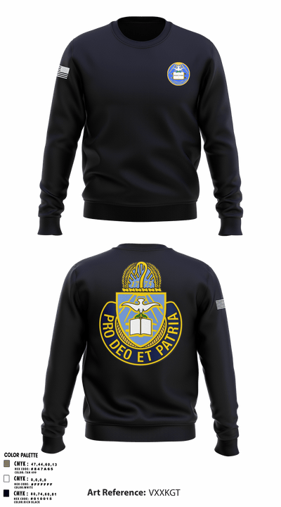 Chaplain Corps 559157 Crew Neck Sweatshirt - 3