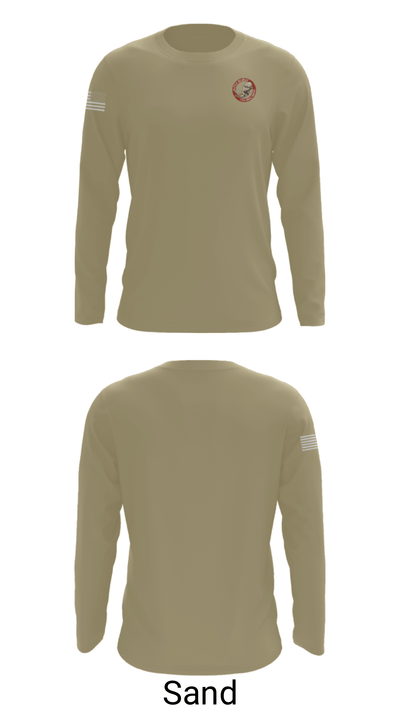 Battle Belugas 8055824 Long Sleeve Performance Shirt - 18