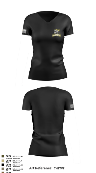 Women's Short Sleeve Vneck Shirt, Dallas Defenders, Men's Lacrosse, Teamtime, Team time, sublimation, custom sports apparel, team uniforms, spirit wear, spiritwear, sports uniforms, custom shirts, team store, custom team store, fundraiser sports, apparel fundraiser