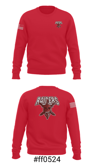 Crew Neck Sweatshirt, , Army, Teamtime, Team time, sublimation, custom sports apparel, team uniforms, spirit wear, spiritwear, sports uniforms, custom shirts, team store, custom team store, fundraiser sports, apparel fundraiser