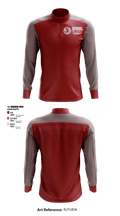 International Academy of Flint 66238925 Quarter Zip Jacket - 1
