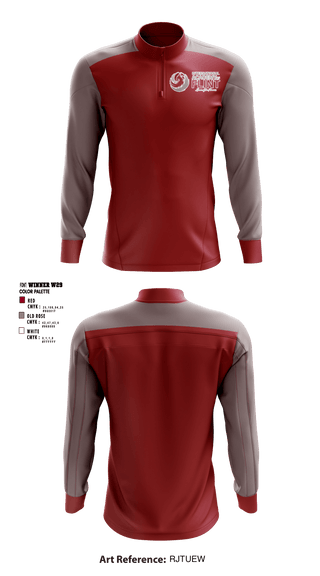 Quarter Zip Jacket, International Academy of Flint, Spirit Store, Teamtime, Team time, sublimation, custom sports apparel, team uniforms, spirit wear, spiritwear, sports uniforms, custom shirts, team store, custom team store, fundraiser sports, apparel fundraiser