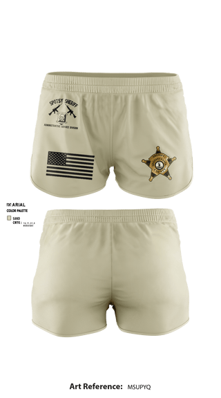 Ranger Panties, , Police, Teamtime, Team time, sublimation, custom sports apparel, team uniforms, spirit wear, spiritwear, sports uniforms, custom shirts, team store, custom team store, fundraiser sports, apparel fundraiser