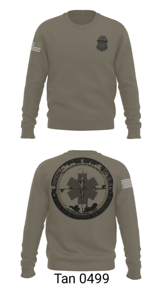 Crew Neck Sweatshirt, , Police, Teamtime, Team time, sublimation, custom sports apparel, team uniforms, spirit wear, spiritwear, sports uniforms, custom shirts, team store, custom team store, fundraiser sports, apparel fundraiser