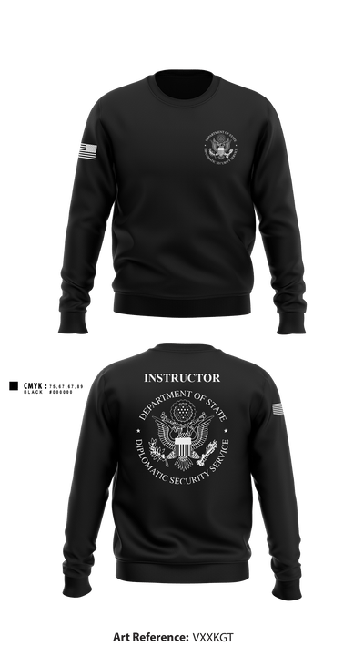 Firearms Training Unit 93026000 Crew Neck Sweatshirt - 4