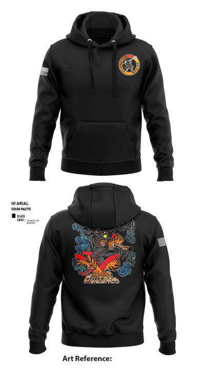 Golf Company, 229th MI BN 34374533 Hoodie - 1