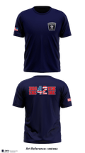 Boston Fire Department Engine-42 59280094 Short Sleeve Performance Shirt - 4