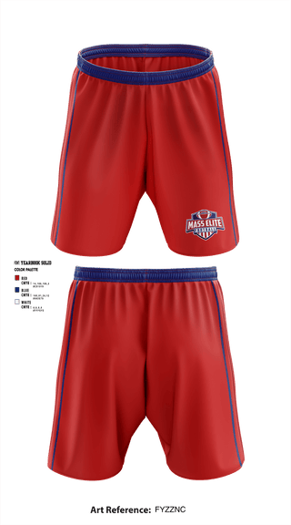 Athletic Shorts With Pockets, Mass Elite Football, Football, Teamtime, Team time, sublimation, custom sports apparel, team uniforms, spirit wear, spiritwear, sports uniforms, custom shirts, team store, custom team store, fundraiser sports, apparel fundraiser