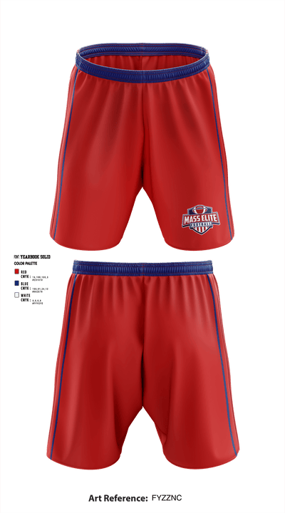 Mass Elite Football 64559485 Athletic Shorts With Pockets - 1