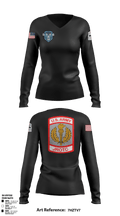 Lee/New Century General Battalion 69349726 Women's Long Sleeve V-neck Shirt - 54