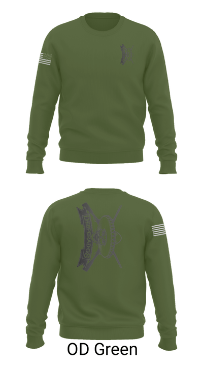 Delta Company 1-200INF BN 51320314 Crew Neck Sweatshirt - 10