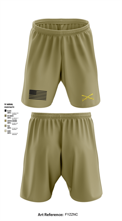 3/278 Armored Calvary Regiment 57774458 Athletic Shorts With Pockets - 7
