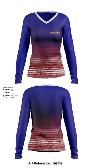 Women's Long Sleeve Vneck Shirt, Honkers Women's Basketball, Women's Basketball, Teamtime, Team time, sublimation, custom sports apparel, team uniforms, spirit wear, spiritwear, sports uniforms, custom shirts, team store, custom team store, fundraiser sports, apparel fundraiser