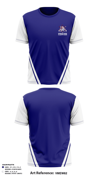 Syracuse Academy of Science 19382903 Short Sleeve Performance Shirt - 1