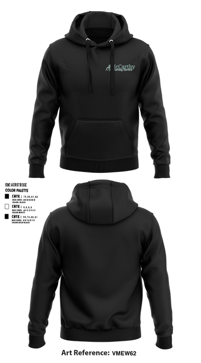McCarthy Reporting Service 95956522 Hoodie - 1
