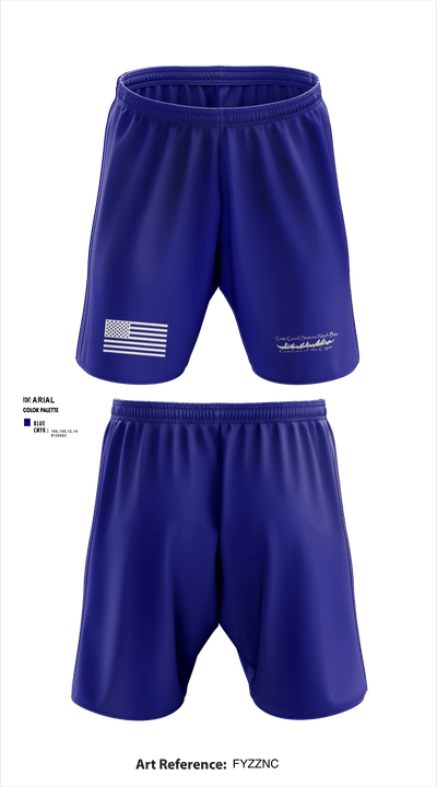 USCG STATION NEAH BAY 8595020 Athletic Shorts With Pockets - 1
