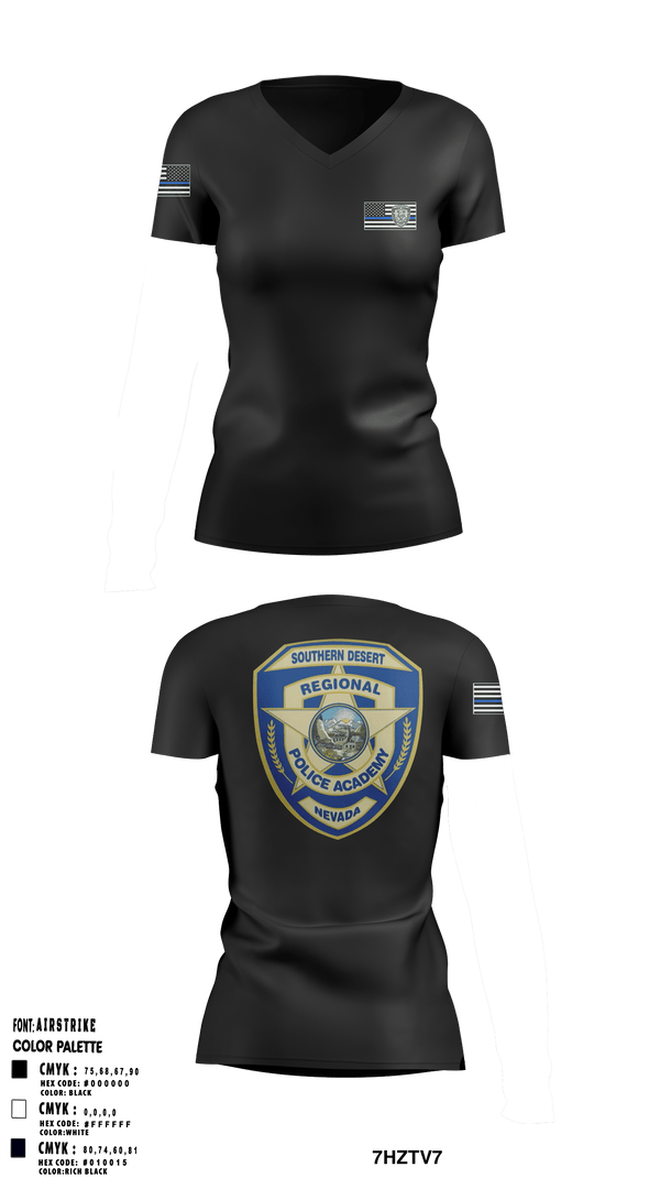 Women's Short Sleeve Vneck Shirt, SDRPA, Police, Teamtime, Team time, sublimation, custom sports apparel, team uniforms, spirit wear, spiritwear, sports uniforms, custom shirts, team store, custom team store, fundraiser sports, apparel fundraiser