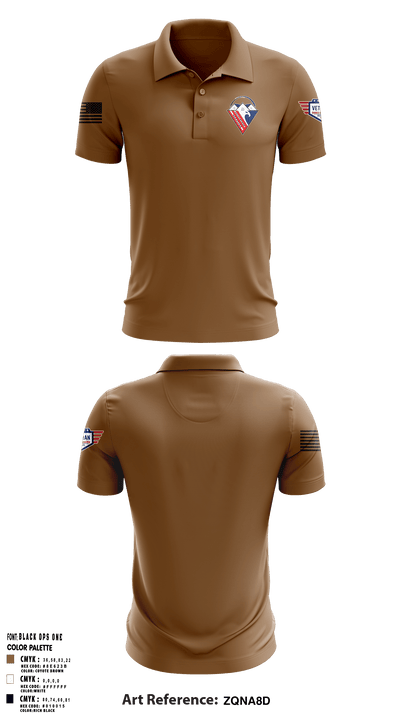 VetVantage Home Services 35667030 Short Sleeve Performance Polo - 45