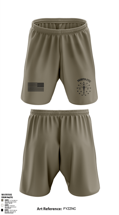 1438th CTC 23042169 Athletic Shorts With Pockets - 3