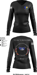 1889th RSG 87678664 Women's Long Sleeve V-neck Shirt - 5