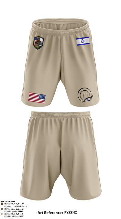 13th Missile Defense Battery 67217504 Athletic Shorts With Pockets - 6
