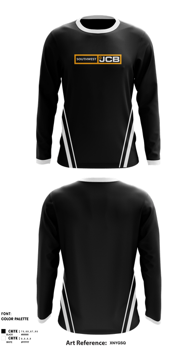 Southwest JCB 6494670 Long Sleeve Performance Shirt - 1