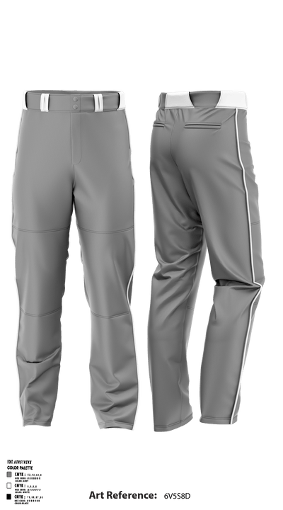 Monroe County Baseball Region 8117785 Baseball Pants - 1