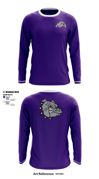 Long Sleeve Performance Shirt, Harrisburg High School Volleyball, Men's Volleyball, Teamtime, Team time, sublimation, custom sports apparel, team uniforms, spirit wear, spiritwear, sports uniforms, custom shirts, team store, custom team store, fundraiser sports, apparel fundraiser