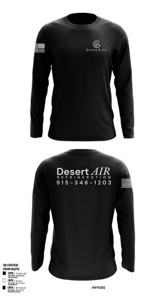 Long Sleeve Performance Shirt, Desert AIR Refrigeration, , Teamtime, Team time, sublimation, custom sports apparel, team uniforms, spirit wear, spiritwear, sports uniforms, custom shirts, team store, custom team store, fundraiser sports, apparel fundraiser