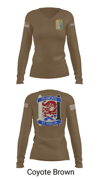 Women's Long Sleeve Vneck Shirt, , Army, Teamtime, Team time, sublimation, custom sports apparel, team uniforms, spirit wear, spiritwear, sports uniforms, custom shirts, team store, custom team store, fundraiser sports, apparel fundraiser