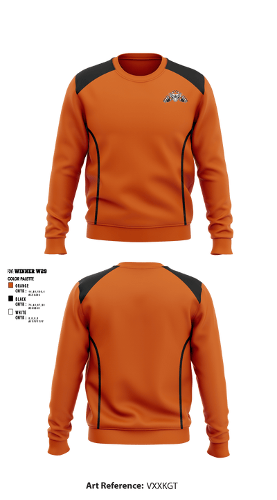 Pine River Backus Tigers 49624803 Crew Neck Sweatshirt - 1