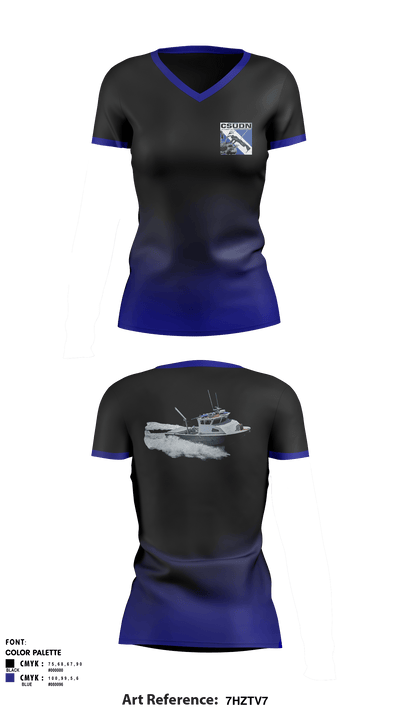 CSUDN- California Sea Urchin Divers NetworkCSUDN- California Sea Urchin Divers Network 32155378 Women's Short Sleeve V-neck Shirt - 1