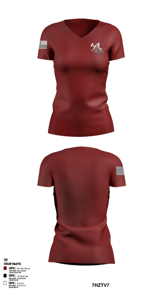 Women's Short Sleeve Vneck Shirt, MF CONSTRUCTION LLC, , Teamtime, Team time, sublimation, custom sports apparel, team uniforms, spirit wear, spiritwear, sports uniforms, custom shirts, team store, custom team store, fundraiser sports, apparel fundraiser