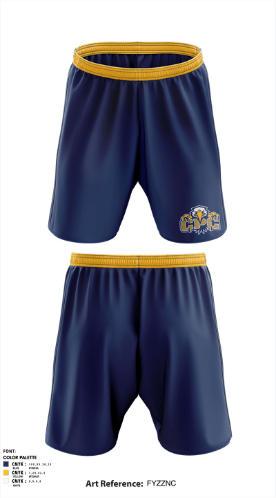 Cedar Park Christian High School-Bothell Campus Golf 53342218 Athletic Shorts With Pockets - 1