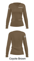 Communications 90043966 Women's Long Sleeve V-neck Shirt - 38