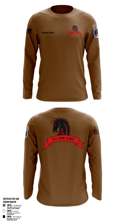 Echo FSC Stampede 7th Eng 46267386 Long Sleeve Performance Shirt - 12