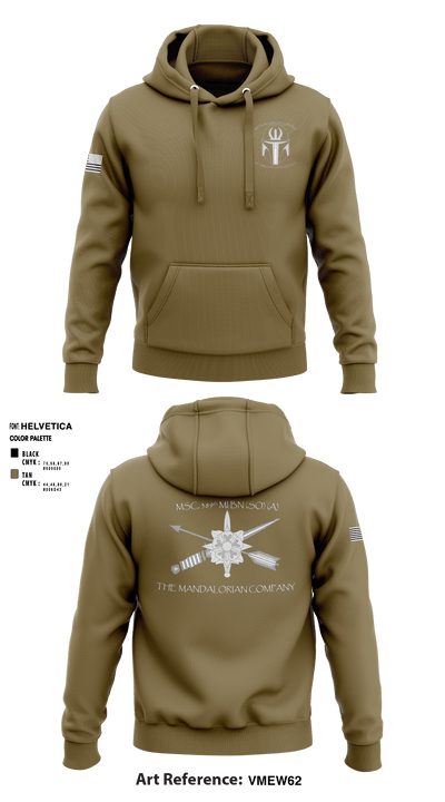 MSC 389th MI BN (SO) (A) 35905800 Hoodie - 5