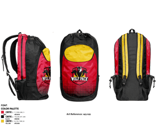 Gear Bag, West Valley High School Volleyball, Women's Volleyball, Teamtime, Team time, sublimation, custom sports apparel, team uniforms, spirit wear, spiritwear, sports uniforms, custom shirts, team store, custom team store, fundraiser sports, apparel fundraiser